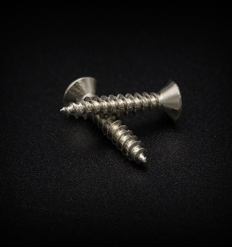 Tornillo autorroscante de cabeza avellanada